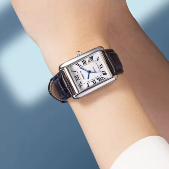 Petite montre Simple de Style rétro, échelle romaine, mouvement à Quartz