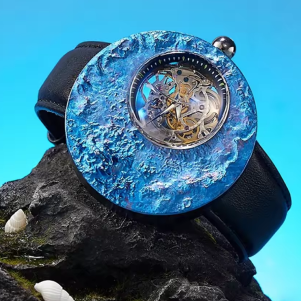 NOVAMOS Modules de Montre en Titane pour Homme, Montres Automatiques, Montres-Bracelets Mécaniques, Horloges Shoous, Édition Limitée, Marque Supérieure, Luxe